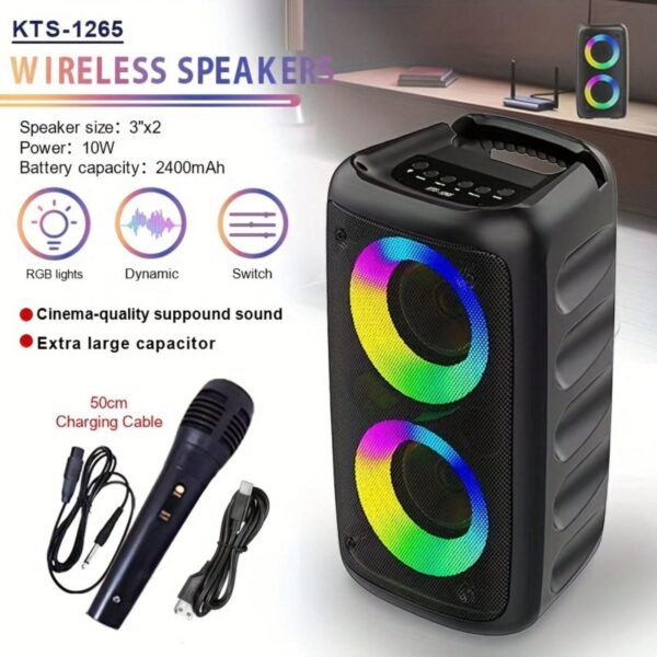 KTS-1265 RGB Bluetooth Speaker