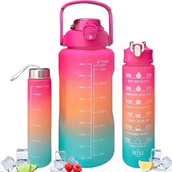 3 Pcs water Bottle
