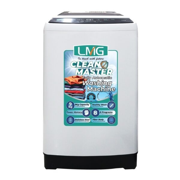 LMG CLEAN MASTER WASHING MACHINE 9KG