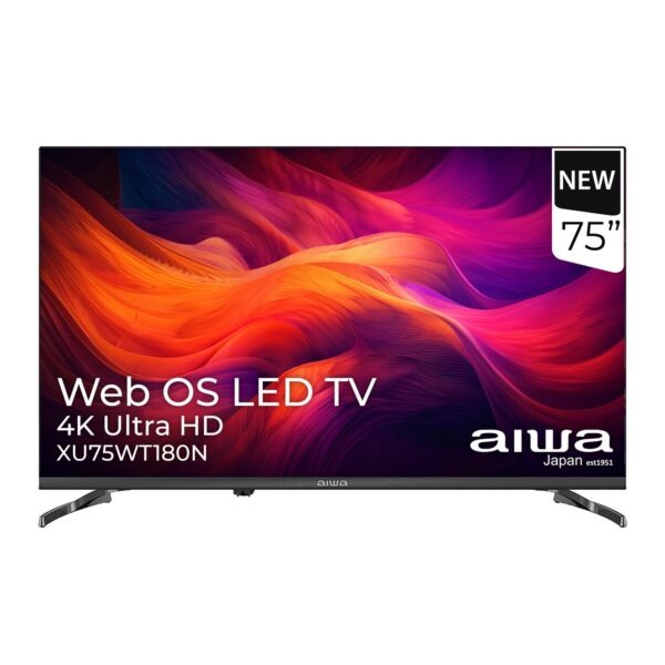 AIWA 75" WEB OS SMART 4K UHD TELEVISION