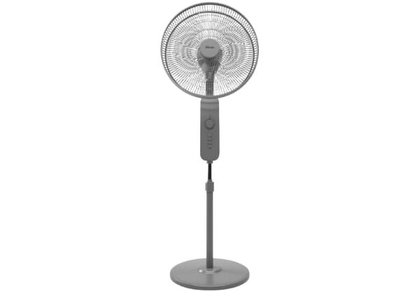 ABANS 16" STORMYB GREY STAND FAN - RUST FREE